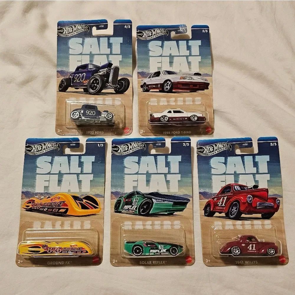 HotWheels Salt Flat Full Set Of 5